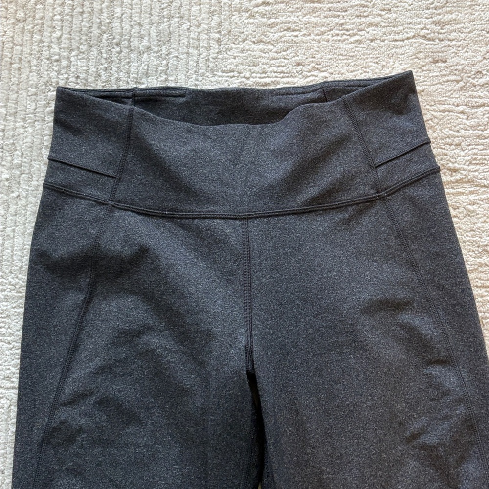 Women’s Lululemon Groove Pant Flare Full on Luxstreme 32in- heathered black- 10 - Picture 2 of 7